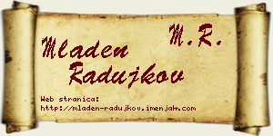 Mladen Radujkov vizit kartica